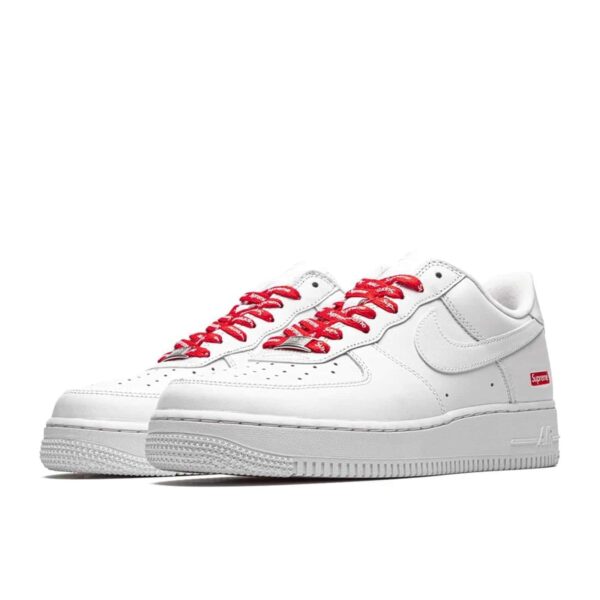 Nike Air Force 1 Supreme CU9225-100 triple white