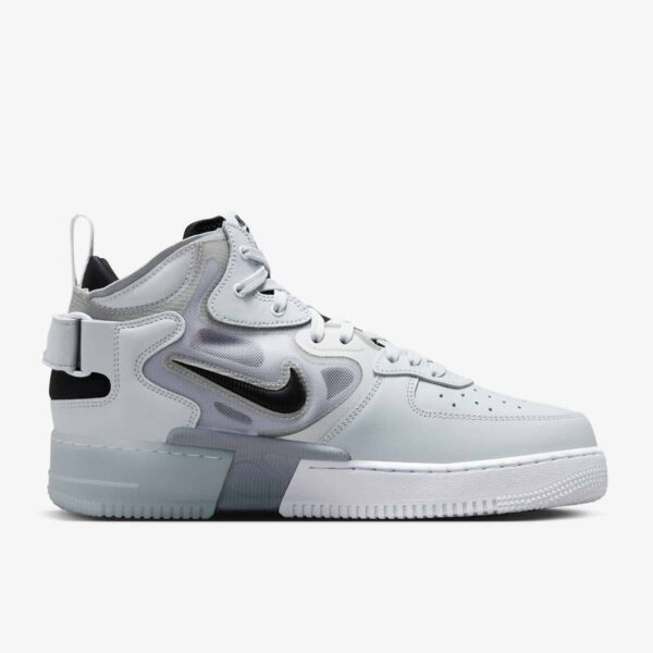 Nike Air Force 1 Mid React "Grey Skeleton" dv0784-001