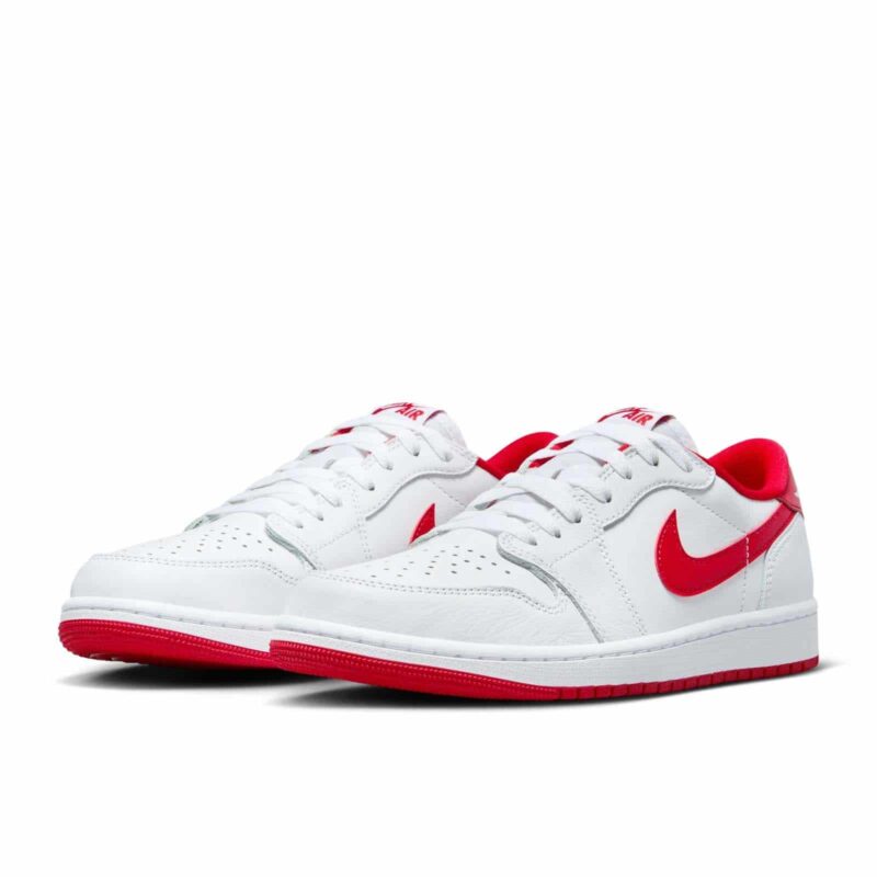 Nike Air Jordan 1 Low OG "White/Red" CZ0790-161